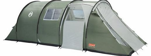 Coleman Coastline Deluxe Tent - Green/Grey, Six Person