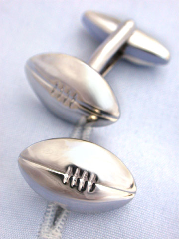 Rugby Ball Cufflinks