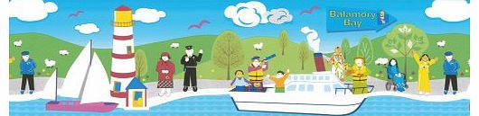 Balamory Bay Wallpaper Border