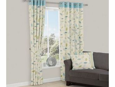 Amena Eyelet Curtains (W)1.67m (L)2.28m