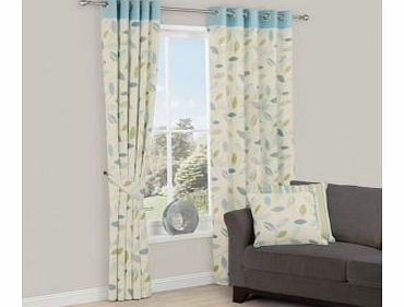 Amena Eyelet Curtains (W)2.28m (L)2.28m