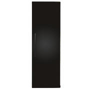 Modular 75Cm Wall Unit, Walnut & Black Gloss