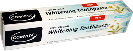 Whitening Toothpaste with Baking Soda