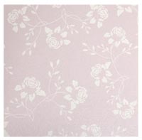 Confetti Antique rose thank you card (x10)