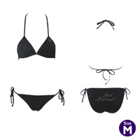 Black jm bikini medium