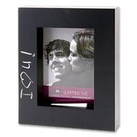 Confetti Chalkboard photoframe