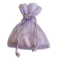 Confetti lilac favour sachets pk10