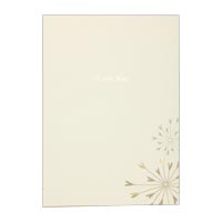 Confetti Love burst thank you card (x10)