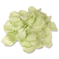 Confetti Sage Fabric Petals