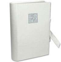 Confetti Silver Butterfly design lrg keepsake box