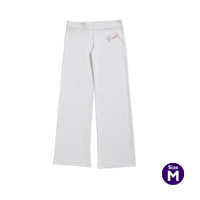 White bride slouch trouser med