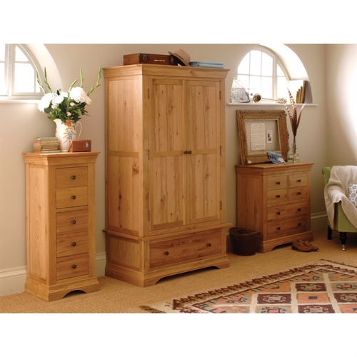 Bedroom Set With Double Wardrobe