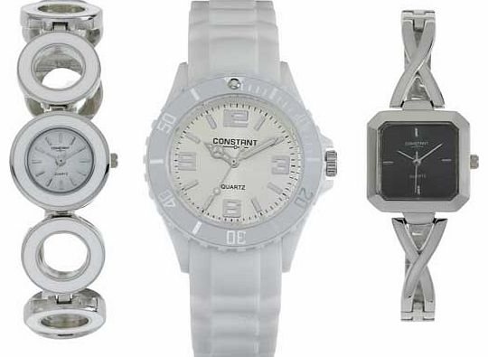 Ladies Set of 3 Watches