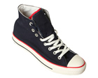 All Star Double Tongue Hi Navy/White