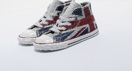 All Star Union Jack Flag Hi Infants