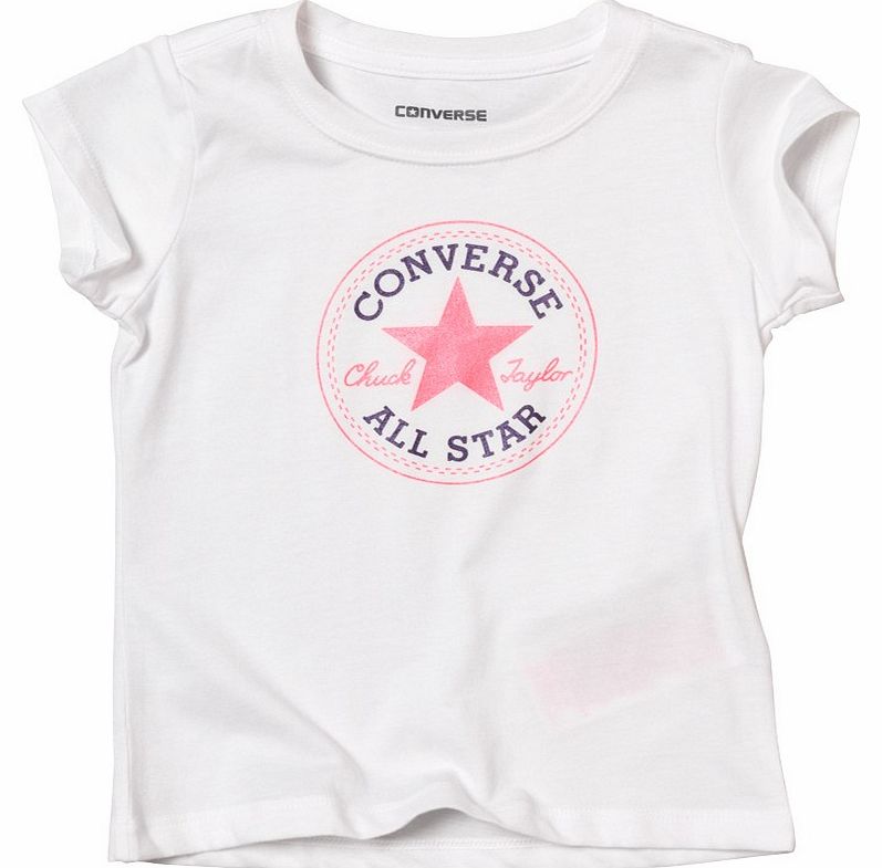 Baby Girls Chuck Patch T-Shirt Bright