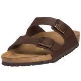 BIRKENSTOCK Arizona, Sandals, Dark Brown, Leather, Narrow Width, Size 50