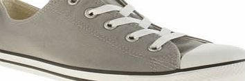 Grey All Star Dainty Canvas Ox Trainers