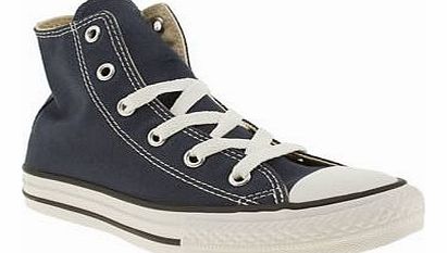 kids converse navy all star hi boys junior