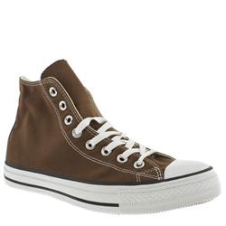 Male All Star Hi Stars N Bars Fabric Upper in Brown