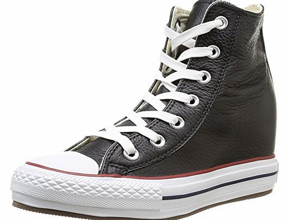 Womens Chuck Taylor All Star Femme Platform Plus Trainers 382190 8 Noir 5.5 UK, 38 EU