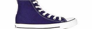 Womens dark blue logo detail hi-tops