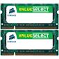 Corsair Memory 2X1GB 200 SODIMM PC5300 CL5 DDR2