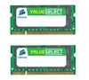 CORSAIR Value Select 2x 2 GB DDR2-800 PC2-6400 Portable