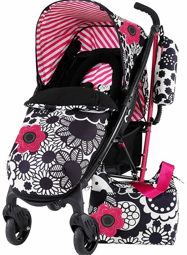 YO! Stroller Limited Edition Mono Bloom