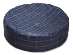 Cosipet Tartan Bean Bag - Blue:Large - 36