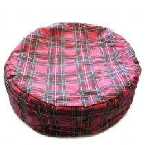 Cosipet Tartan Bean Bag Red 24