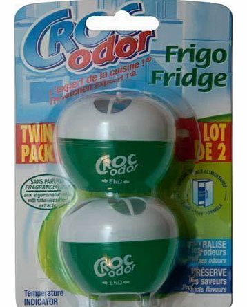  TWIN PACK FRIDGE FRESH DEODORISER NEUTRALISER ODOUR FRESHENER FOOD SAFE