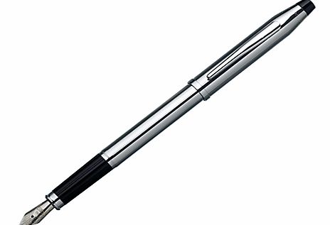 Century II Fountain Pen, Chrome