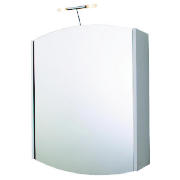 Croydex Loire Single Door Illuminated Cabinet