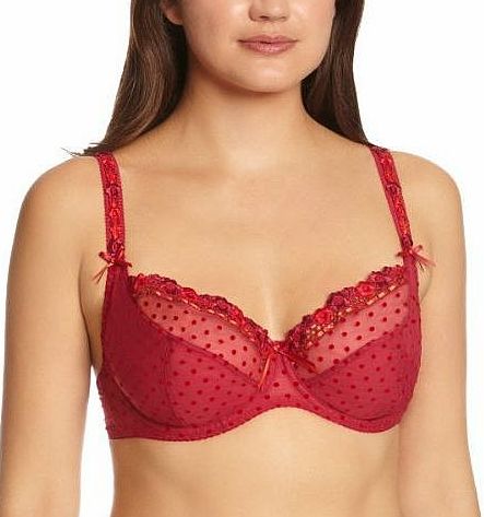 Princess Balcony Womens Bra Red Chilli 40FF