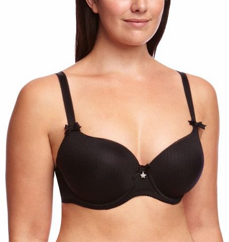 Starlet T-Shirt and Seamless Womens Bra Black 30E