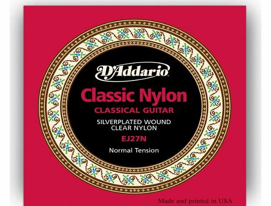 EJ27N Student Classics Normal (.028-.043) Classical Guitar Strings