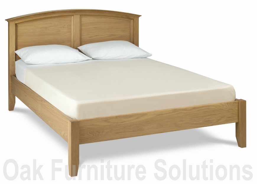 Oak Low Footend Bedstead - 150cm - King