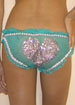 Knickers Jade Chiffon Big Knicker with Swarovski Heart