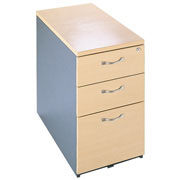 3-Drawer Desk End Pedestal