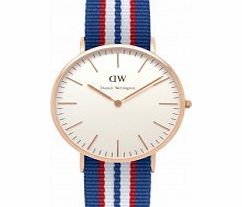 Daniel Wellington Mens Classic Belfast 40mm Rose