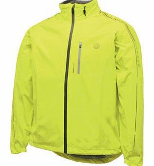 Mens Caliber Jacket - Fluro Yellow, Medium