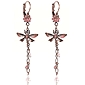 Dragonfly Drop Earrings