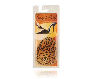 Angel Feet Leopard Print Gel Foot Cushions