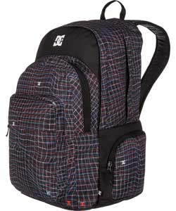 Backup School Backpack - Red Plaid