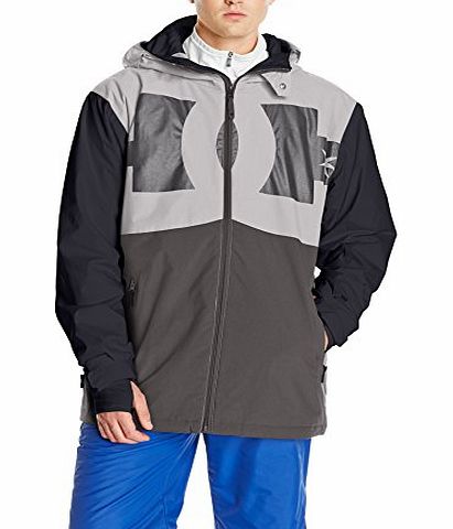 DC Shoes Mens Billboard 15 Snow Jacket - Grey, Small