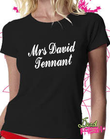 Mrs David Tennant T-shirt