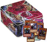 Yu-Gi-Oh Black Rose Dragon 2008 Collector Tin plus 8 card Movie Booster Set.