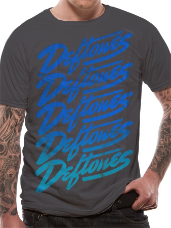 (Script Blue Fade) T-shirt