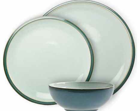 Denby Everyday 12 Piece Dinner Set - Teal